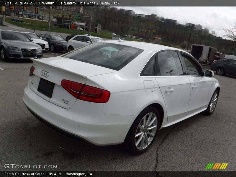 Ibis White / Beige/Black 2015 Audi A4 2.0T Premium Plus quattro