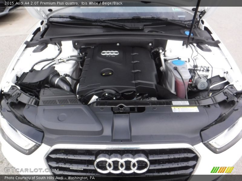 Ibis White / Beige/Black 2015 Audi A4 2.0T Premium Plus quattro