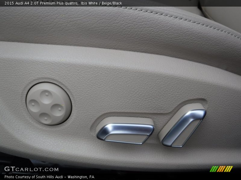 Ibis White / Beige/Black 2015 Audi A4 2.0T Premium Plus quattro