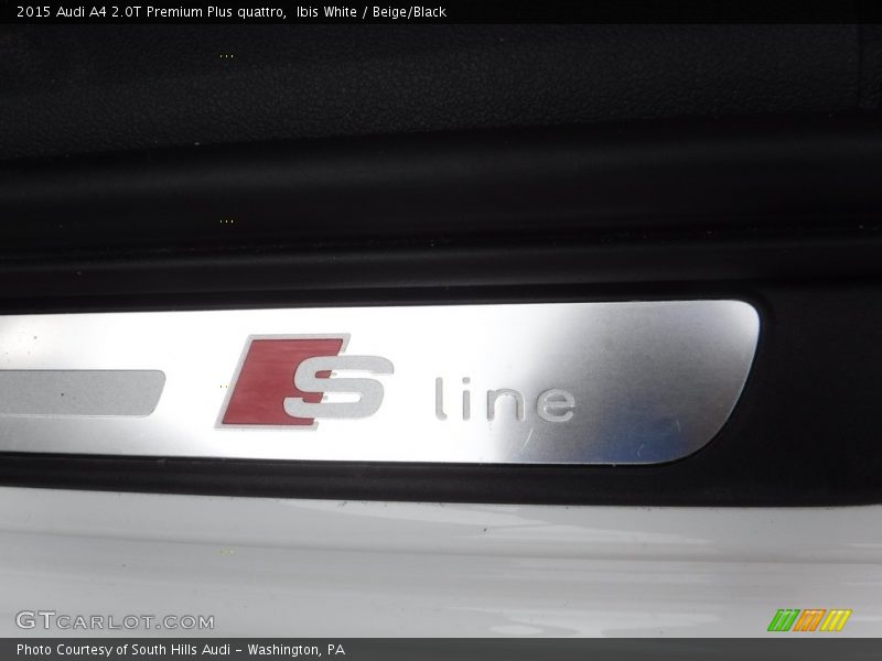 Ibis White / Beige/Black 2015 Audi A4 2.0T Premium Plus quattro