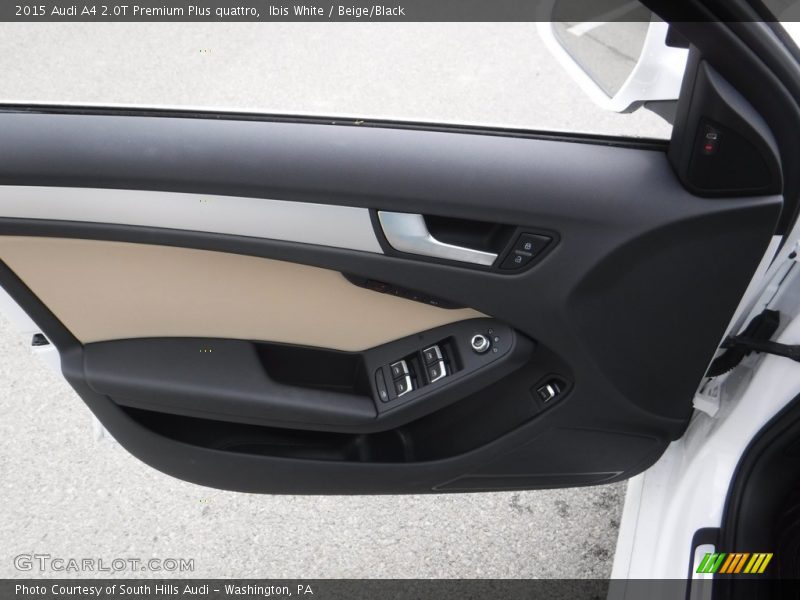 Ibis White / Beige/Black 2015 Audi A4 2.0T Premium Plus quattro
