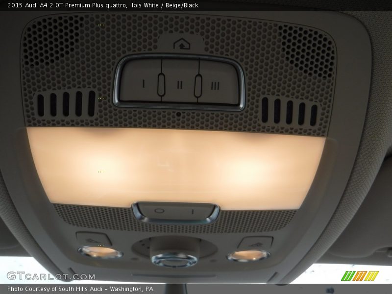 Ibis White / Beige/Black 2015 Audi A4 2.0T Premium Plus quattro