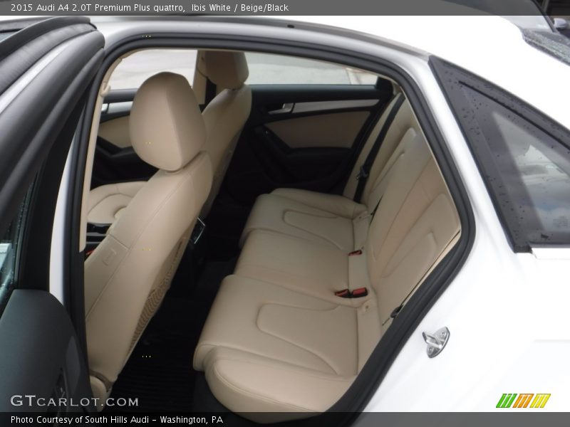 Ibis White / Beige/Black 2015 Audi A4 2.0T Premium Plus quattro