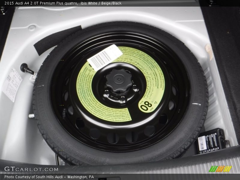 Ibis White / Beige/Black 2015 Audi A4 2.0T Premium Plus quattro