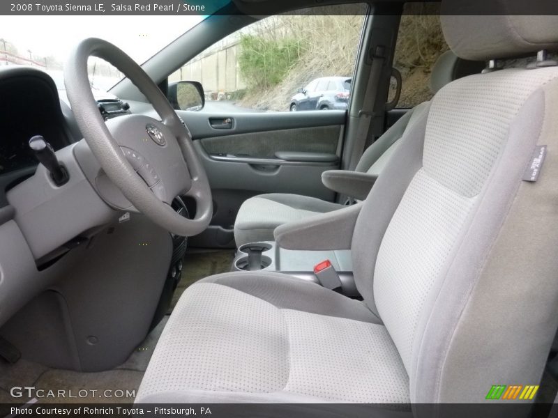 Salsa Red Pearl / Stone 2008 Toyota Sienna LE
