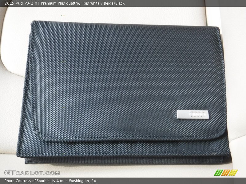 Ibis White / Beige/Black 2015 Audi A4 2.0T Premium Plus quattro