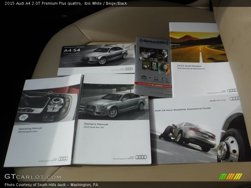 Ibis White / Beige/Black 2015 Audi A4 2.0T Premium Plus quattro