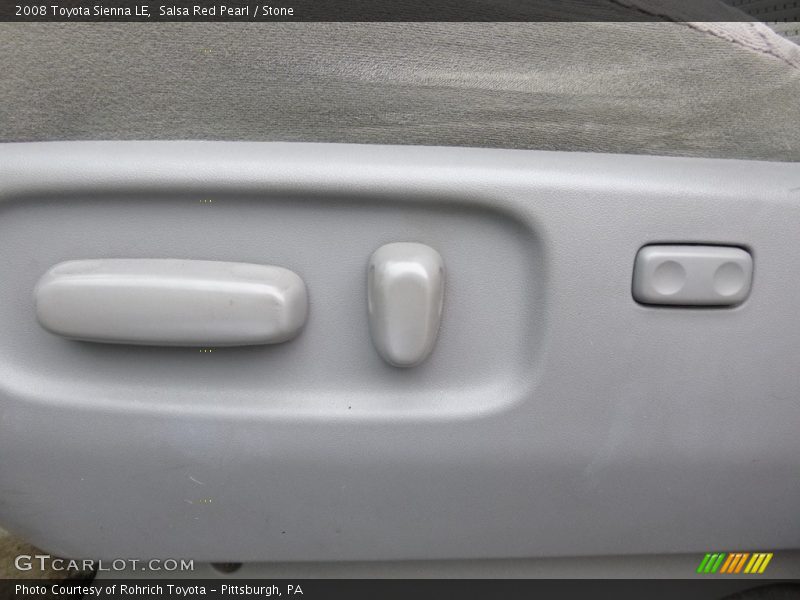 Salsa Red Pearl / Stone 2008 Toyota Sienna LE