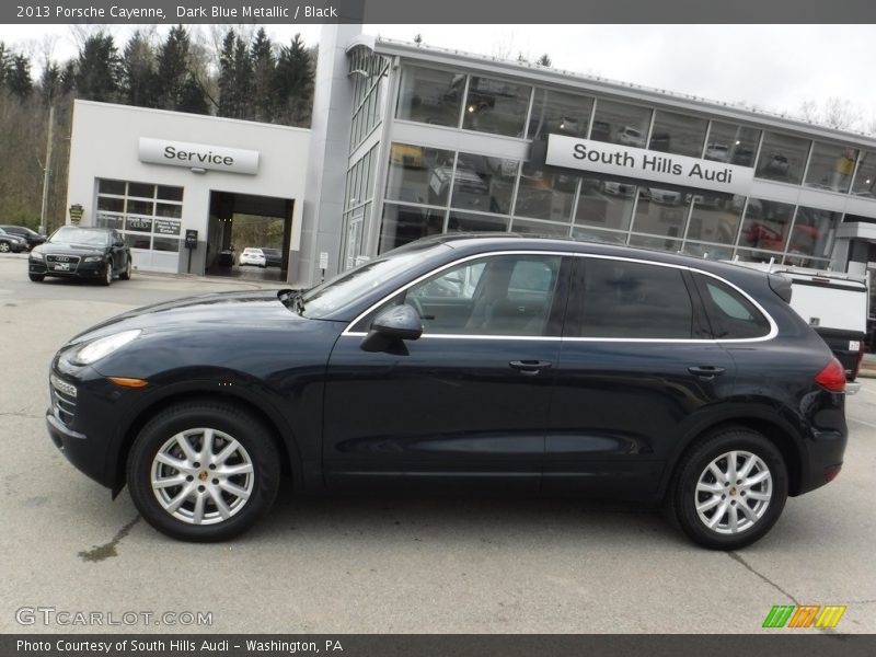 Dark Blue Metallic / Black 2013 Porsche Cayenne