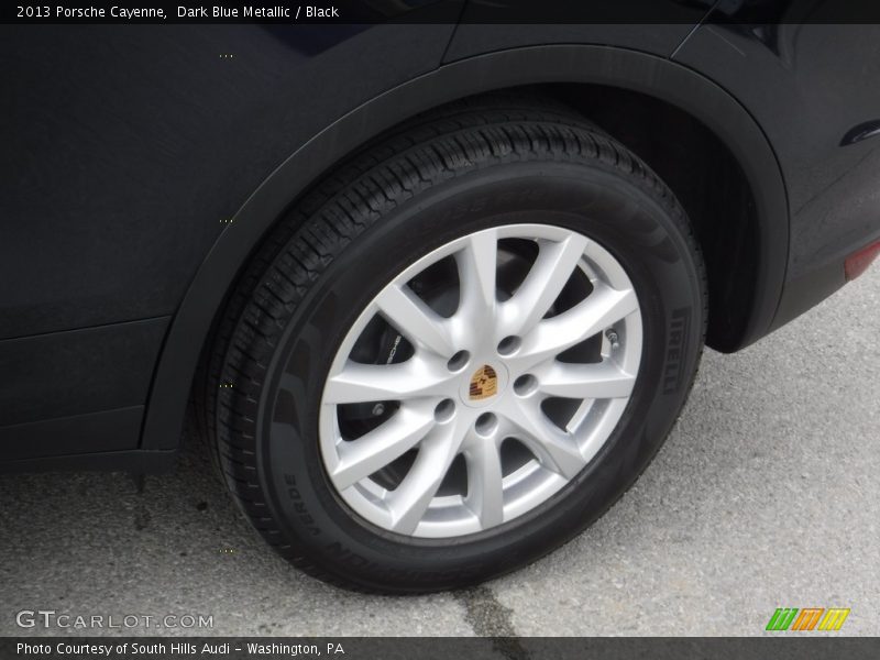 Dark Blue Metallic / Black 2013 Porsche Cayenne