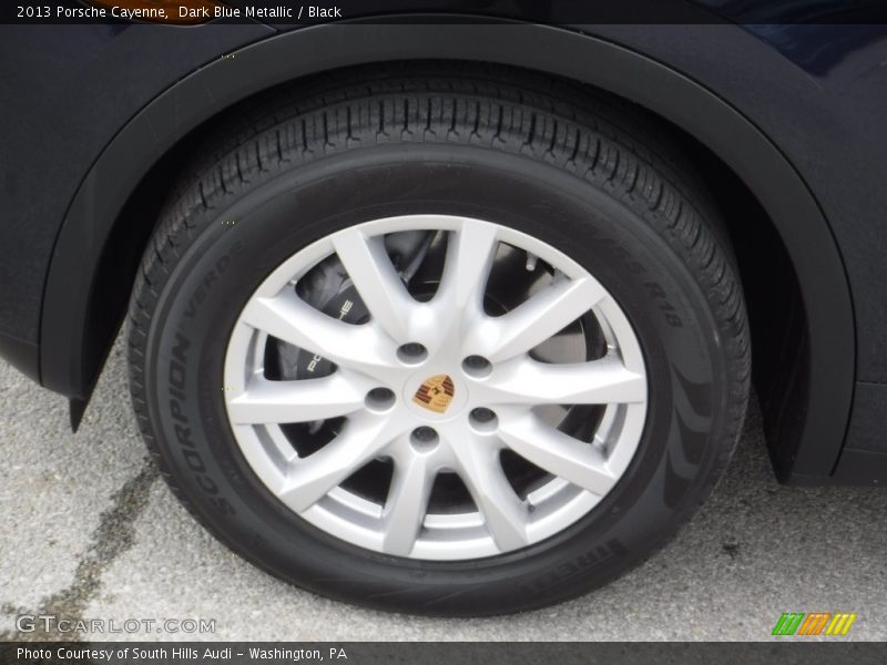 Dark Blue Metallic / Black 2013 Porsche Cayenne