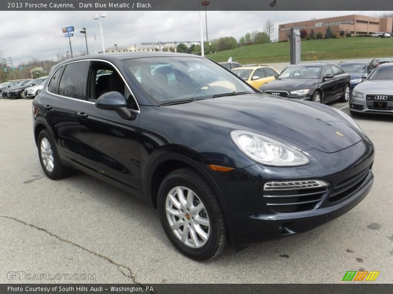 Dark Blue Metallic / Black 2013 Porsche Cayenne