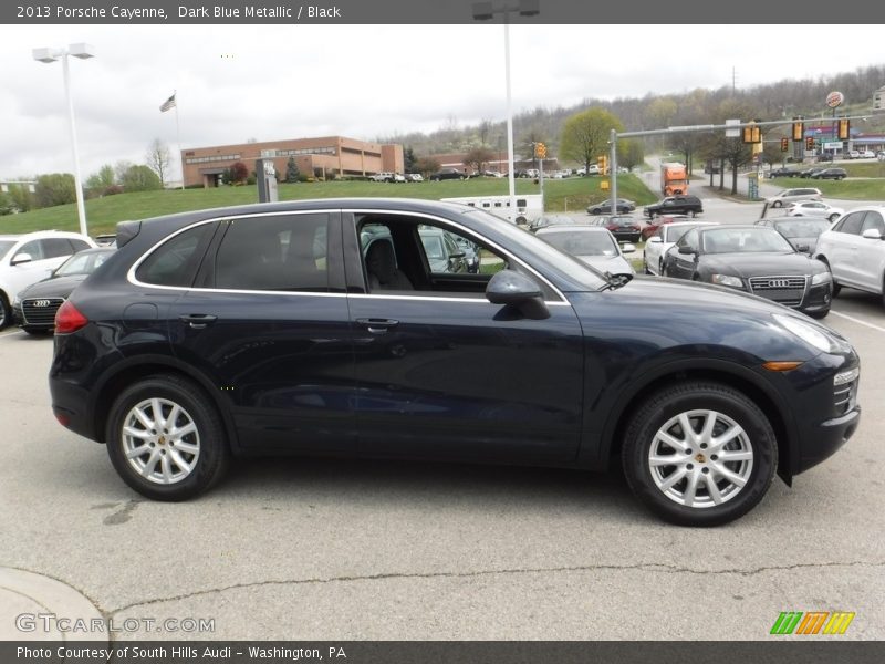 Dark Blue Metallic / Black 2013 Porsche Cayenne