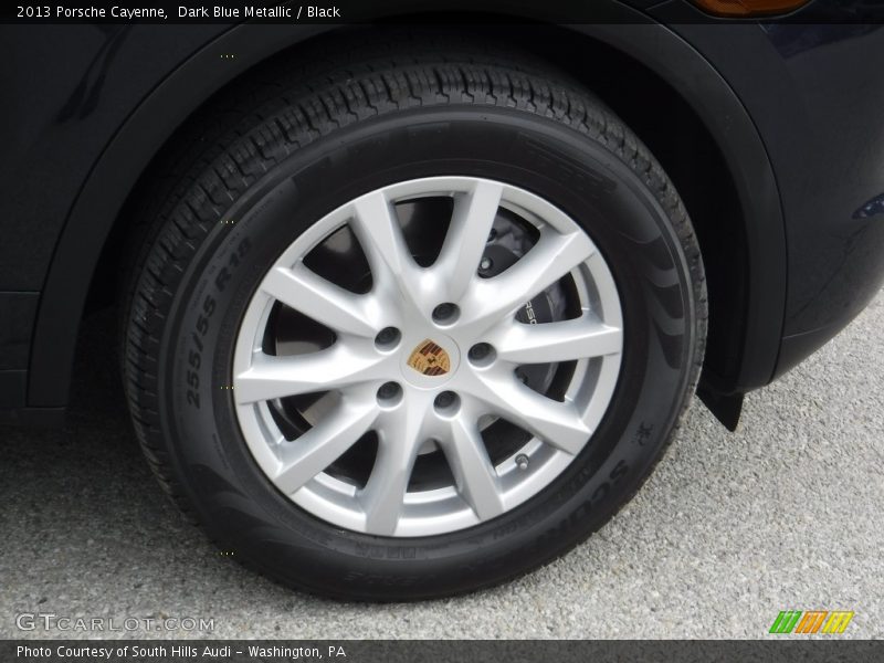 Dark Blue Metallic / Black 2013 Porsche Cayenne