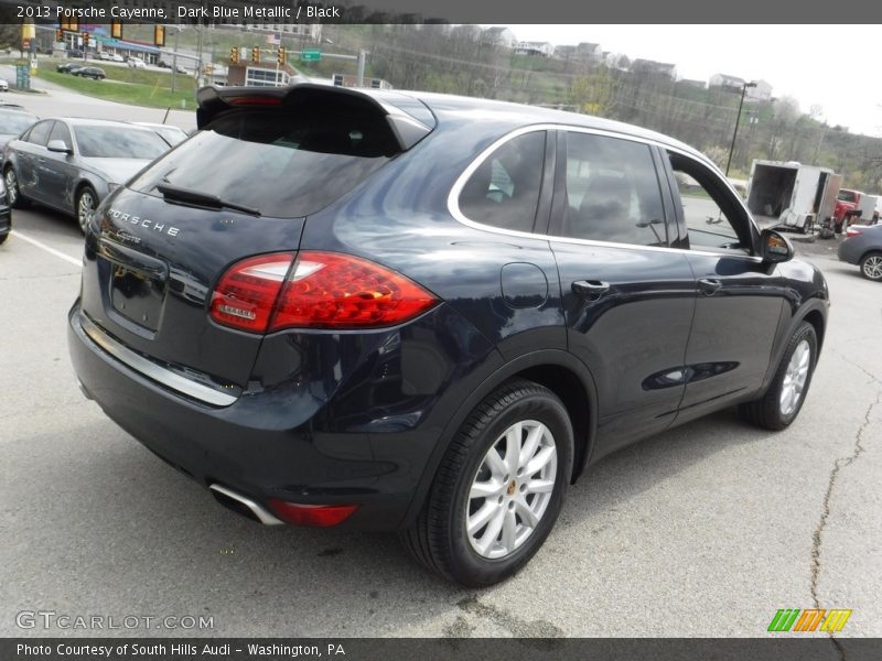 Dark Blue Metallic / Black 2013 Porsche Cayenne