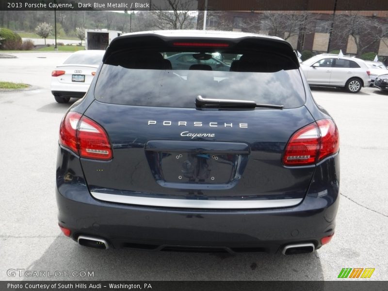 Dark Blue Metallic / Black 2013 Porsche Cayenne
