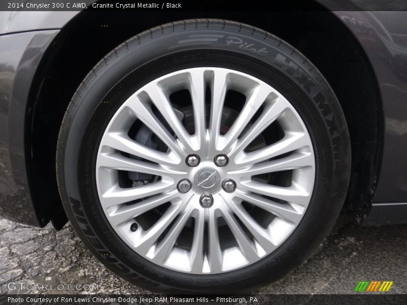 Granite Crystal Metallic / Black 2014 Chrysler 300 C AWD