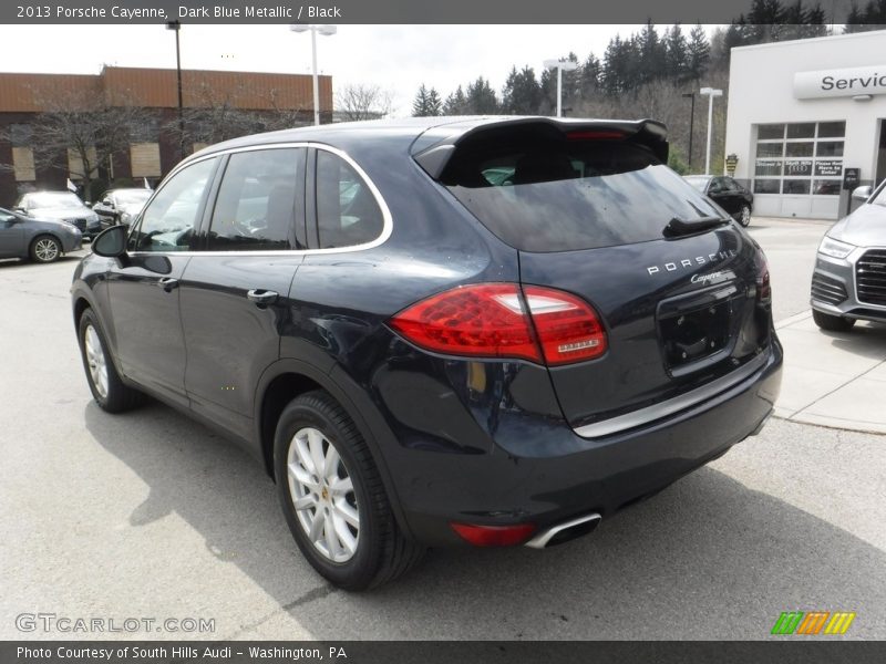 Dark Blue Metallic / Black 2013 Porsche Cayenne
