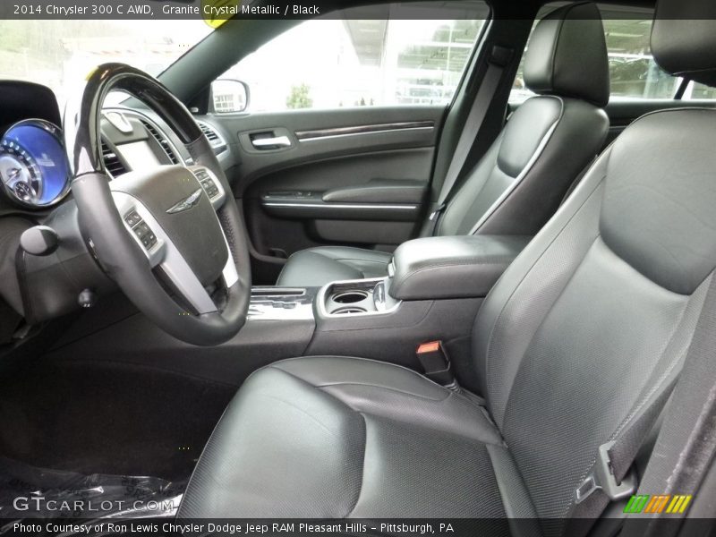 Granite Crystal Metallic / Black 2014 Chrysler 300 C AWD