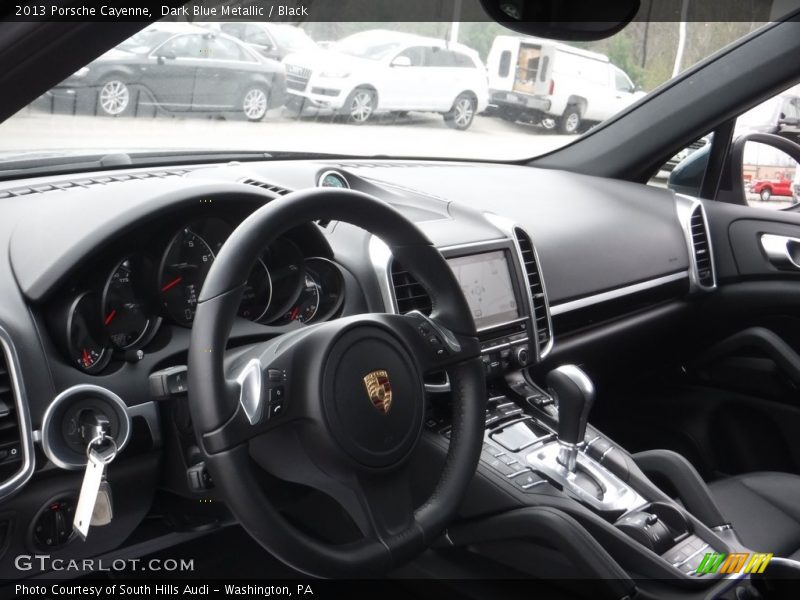 Dark Blue Metallic / Black 2013 Porsche Cayenne