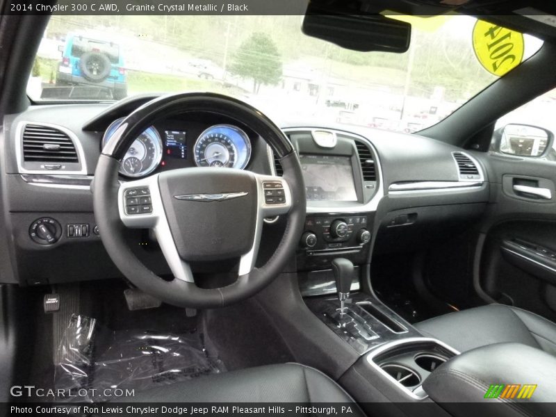 Granite Crystal Metallic / Black 2014 Chrysler 300 C AWD