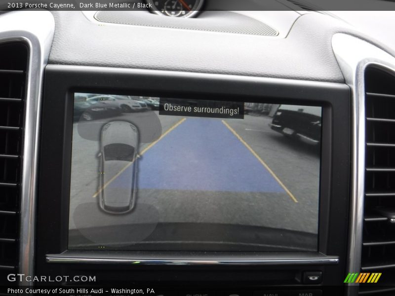 Dark Blue Metallic / Black 2013 Porsche Cayenne