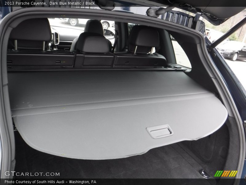 Dark Blue Metallic / Black 2013 Porsche Cayenne