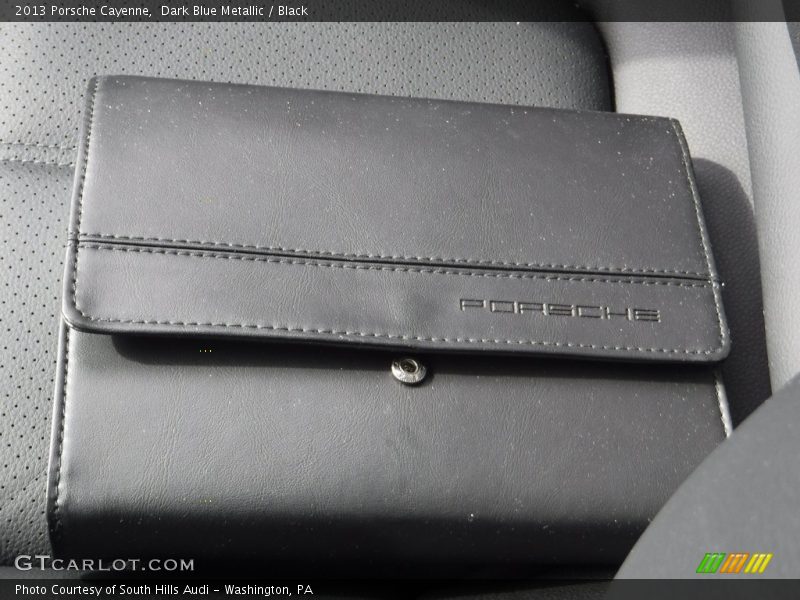 Dark Blue Metallic / Black 2013 Porsche Cayenne