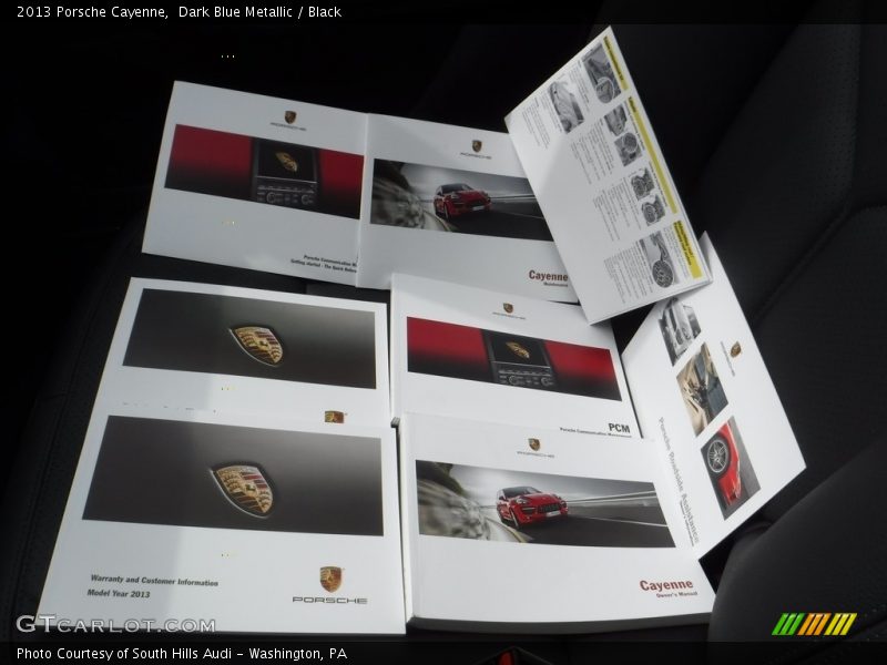 Dark Blue Metallic / Black 2013 Porsche Cayenne