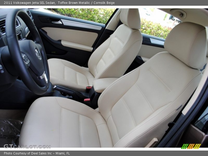 Toffee Brown Metallic / Cornsilk Beige 2011 Volkswagen Jetta SEL Sedan