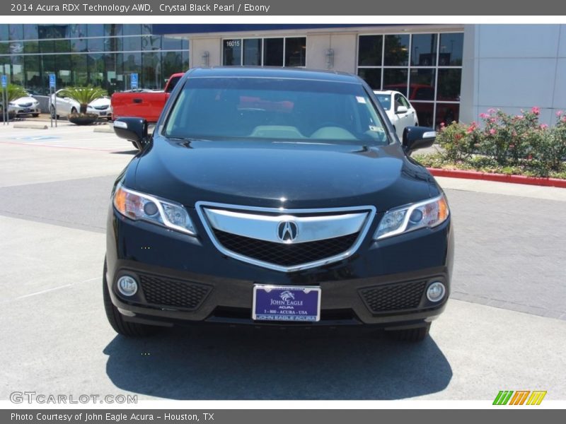 Crystal Black Pearl / Ebony 2014 Acura RDX Technology AWD