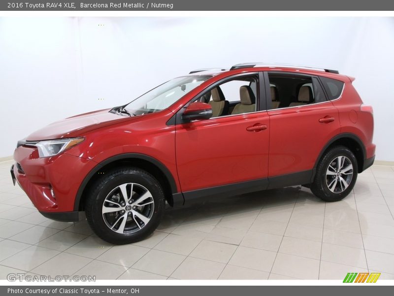 Barcelona Red Metallic / Nutmeg 2016 Toyota RAV4 XLE