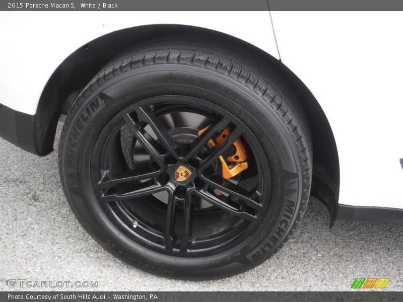White / Black 2015 Porsche Macan S