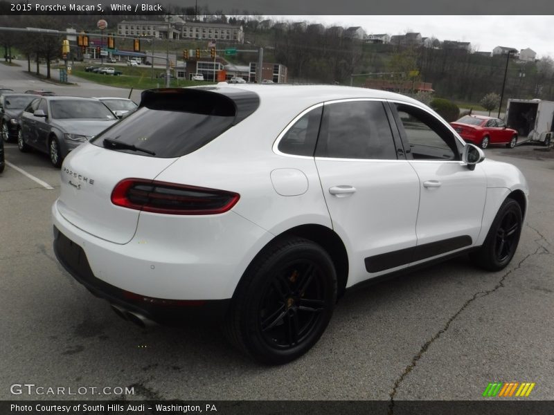 White / Black 2015 Porsche Macan S