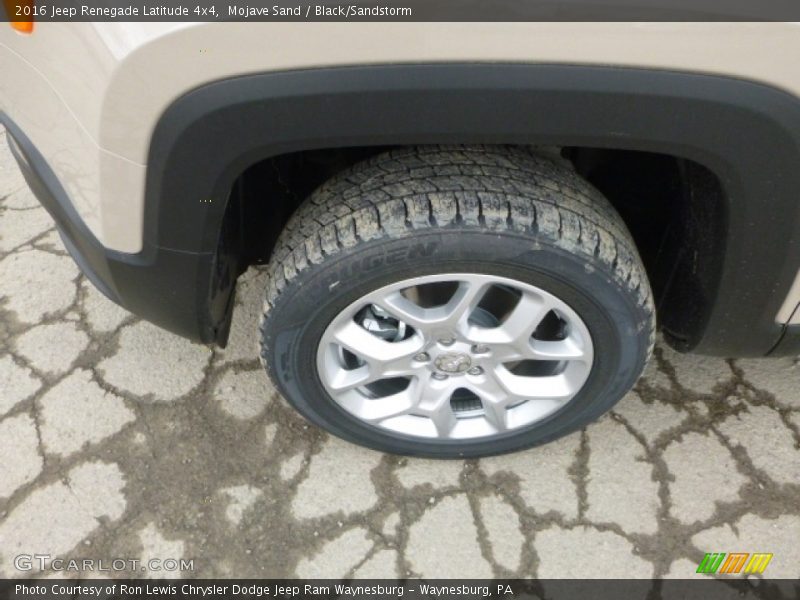 Mojave Sand / Black/Sandstorm 2016 Jeep Renegade Latitude 4x4