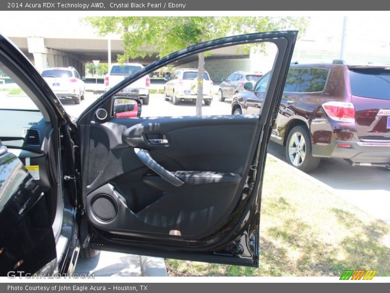 Crystal Black Pearl / Ebony 2014 Acura RDX Technology AWD