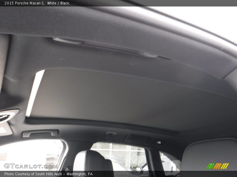 White / Black 2015 Porsche Macan S