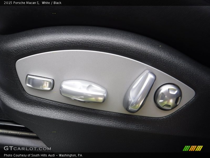 White / Black 2015 Porsche Macan S