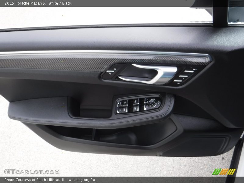 White / Black 2015 Porsche Macan S