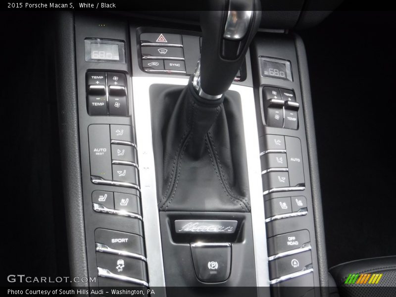 White / Black 2015 Porsche Macan S