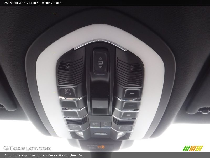 White / Black 2015 Porsche Macan S