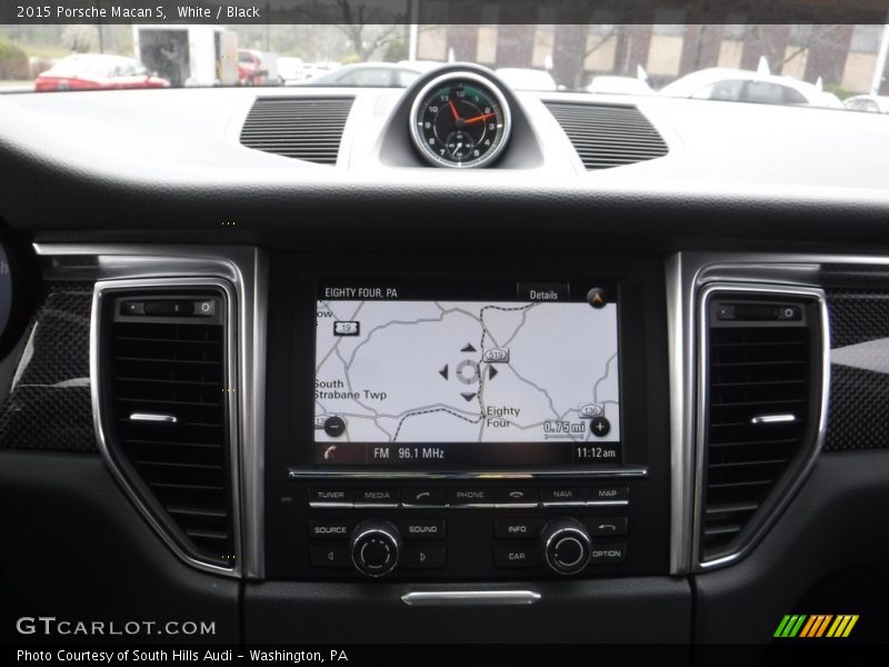 White / Black 2015 Porsche Macan S