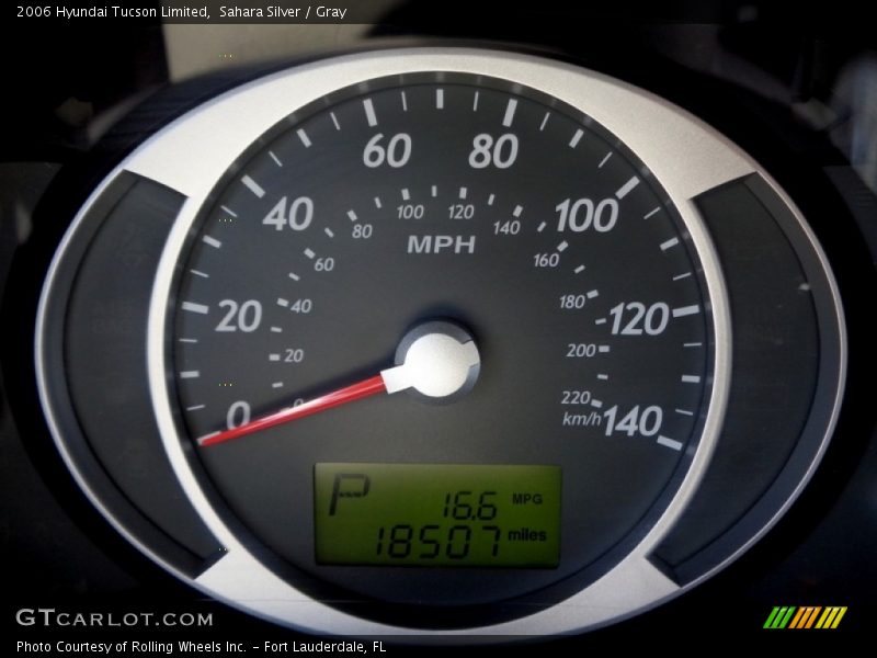 Sahara Silver / Gray 2006 Hyundai Tucson Limited