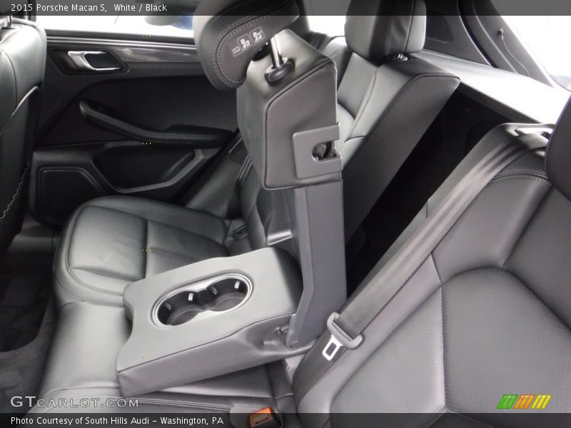 White / Black 2015 Porsche Macan S