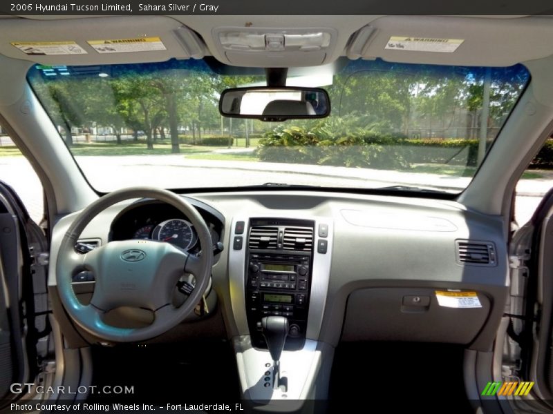 Sahara Silver / Gray 2006 Hyundai Tucson Limited