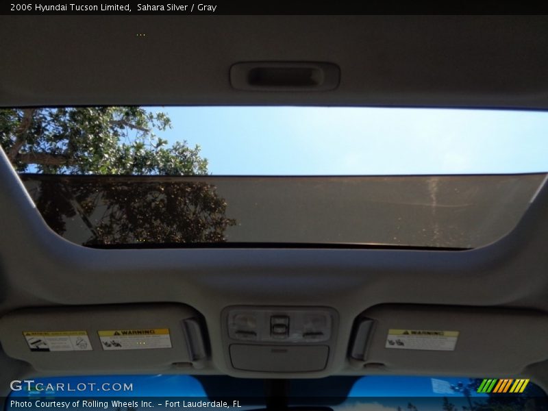Sahara Silver / Gray 2006 Hyundai Tucson Limited