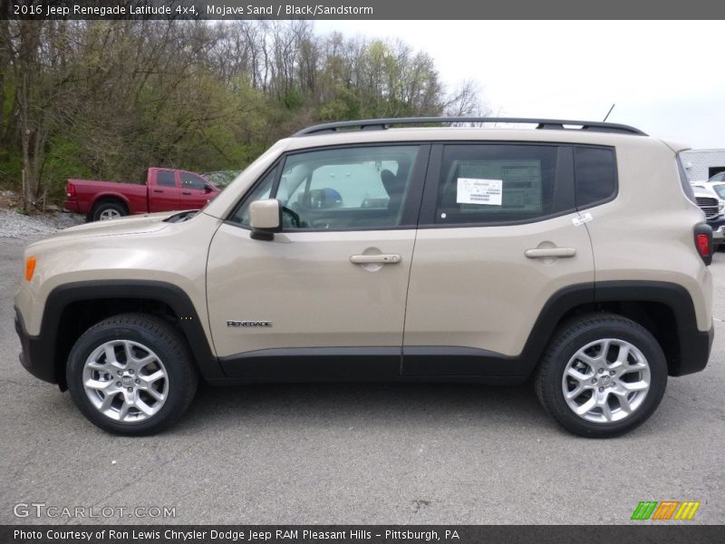 Mojave Sand / Black/Sandstorm 2016 Jeep Renegade Latitude 4x4