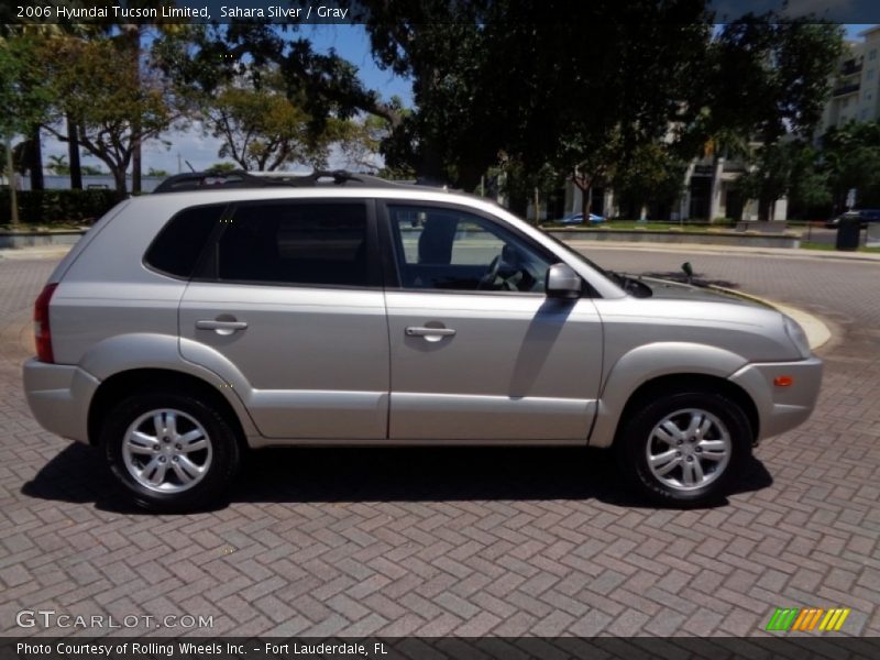 Sahara Silver / Gray 2006 Hyundai Tucson Limited