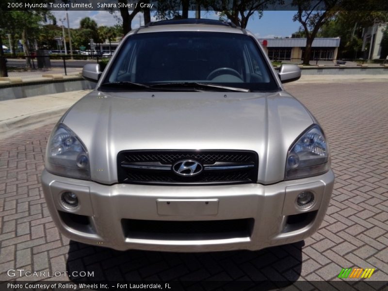 Sahara Silver / Gray 2006 Hyundai Tucson Limited
