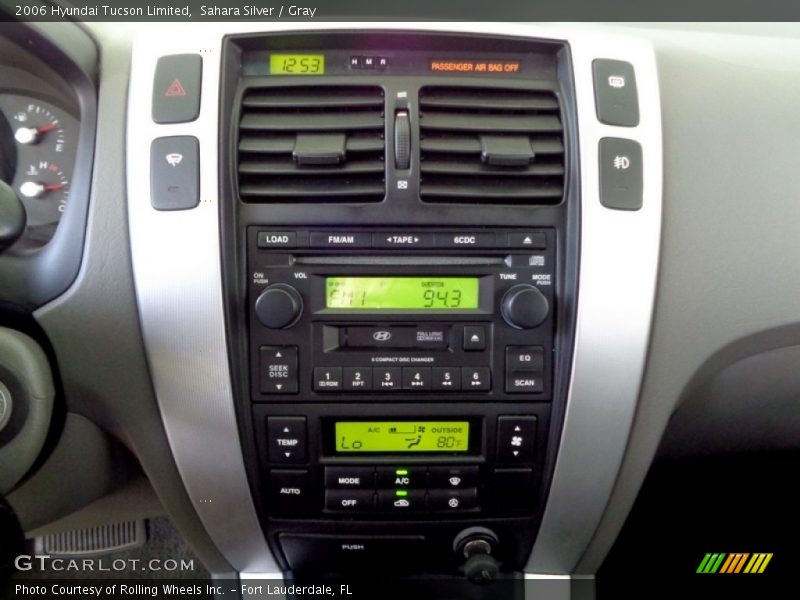 Sahara Silver / Gray 2006 Hyundai Tucson Limited